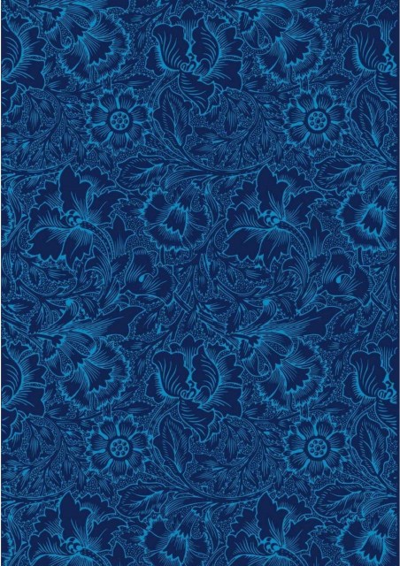 damask blue 1